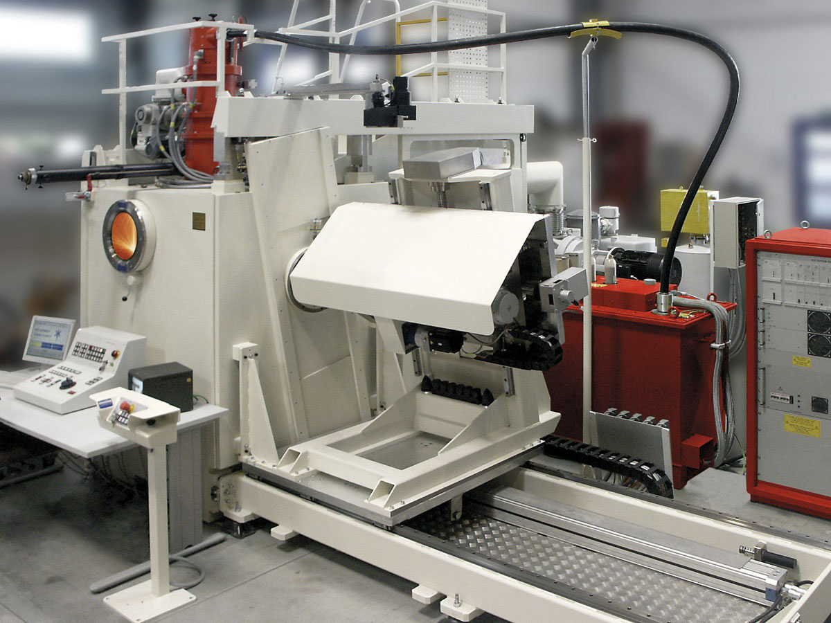 Electron beam drilling machine