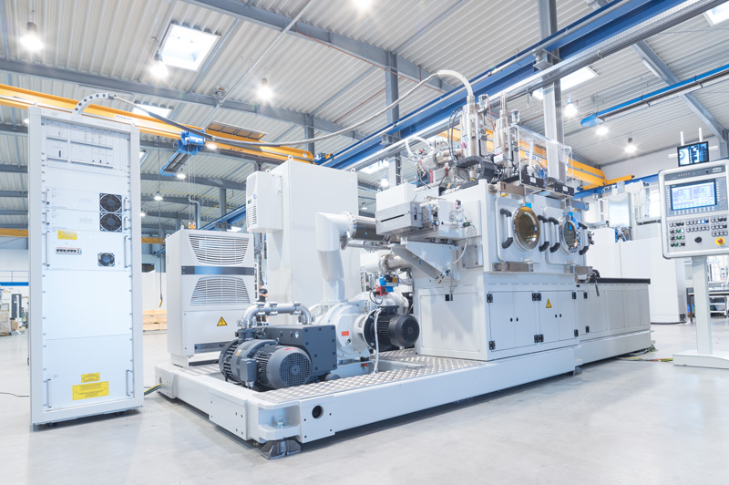 Elektronenstrahl Bandschweißanlage Baureihe EBOCONT®